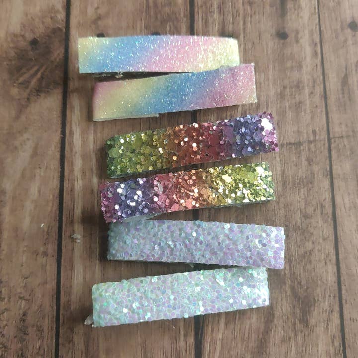 Regnbåge Fringe Clips för wholesale av 3d beauty brand