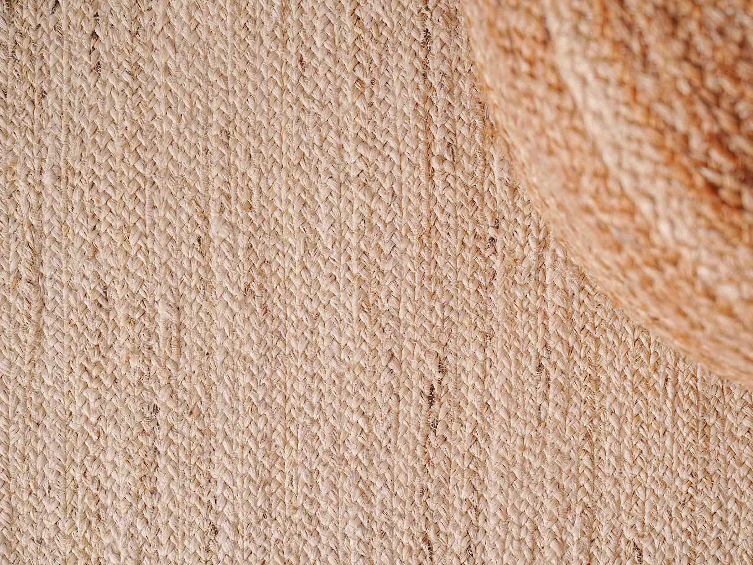 Chouhan Rugs – wholesale Matta – Indisk handgjord handflätad rektangulär jutematta i off-white5