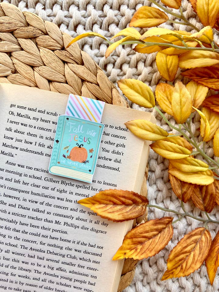 Fall into Jesus Magnetic Bookmark for wholesale by Makerie Day