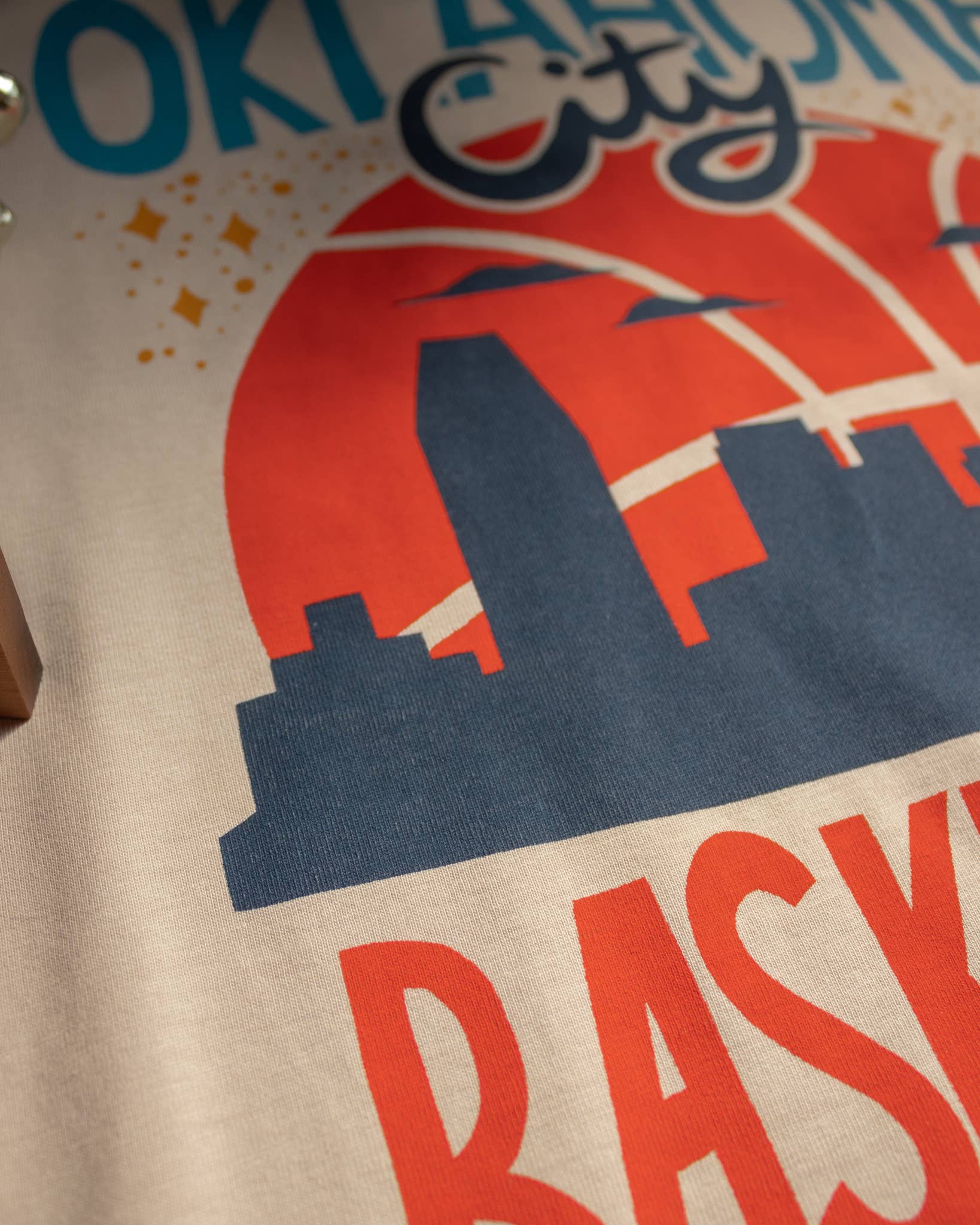 Shop Good - Wholesale Screen Printed T-Shirt - Unisex - Thunder Sunset Tee - Oklahoma City Thunder2