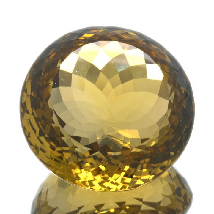 82.80 ct. Citrine Ronde pour la vente par Naturjoya