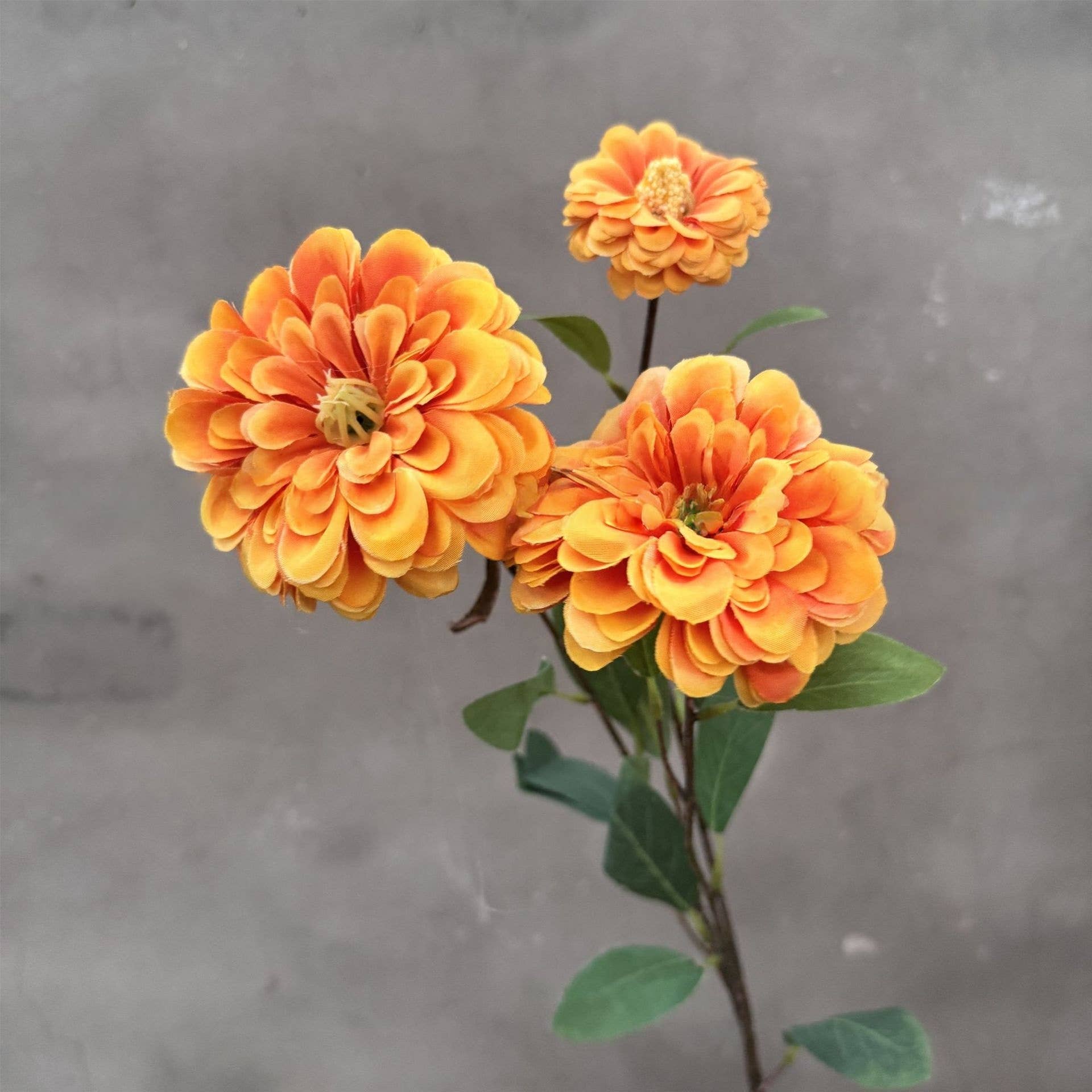 ACNITE(We cover U.S. import duties) – wholesale Konstgjorda blommor – Orange blommor för bröllopsarrangemang och höstdekoration19