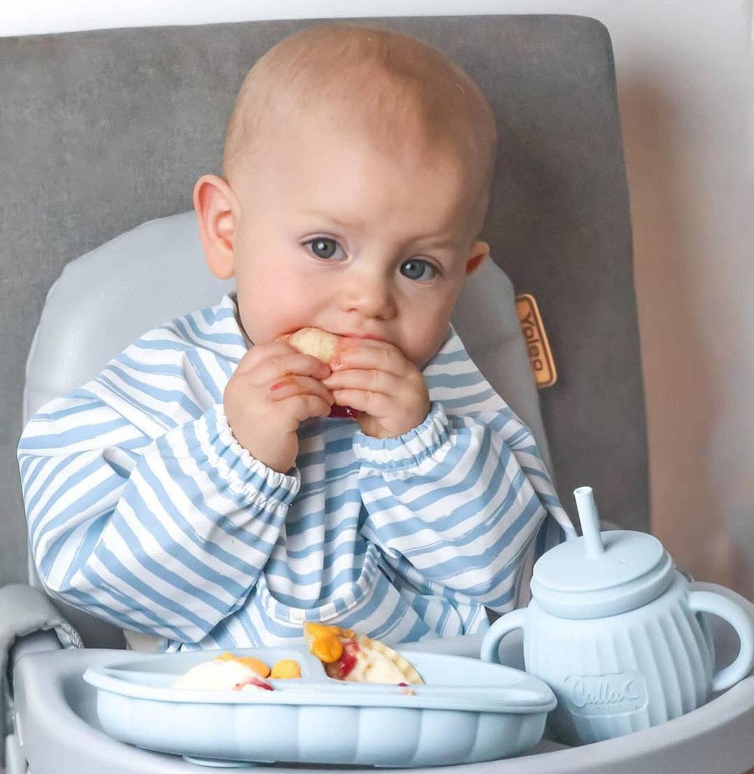 Calla & Friends – Großhandel Lätzchen – Baby – The Grayson Langarm-Lätzchen mit Pinselstreifen10