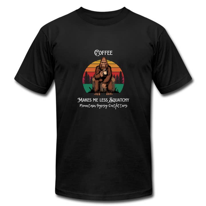 Camiseta Squatchy Boyfriend para venta al por mayor de Mountain Gypsy Outfitters