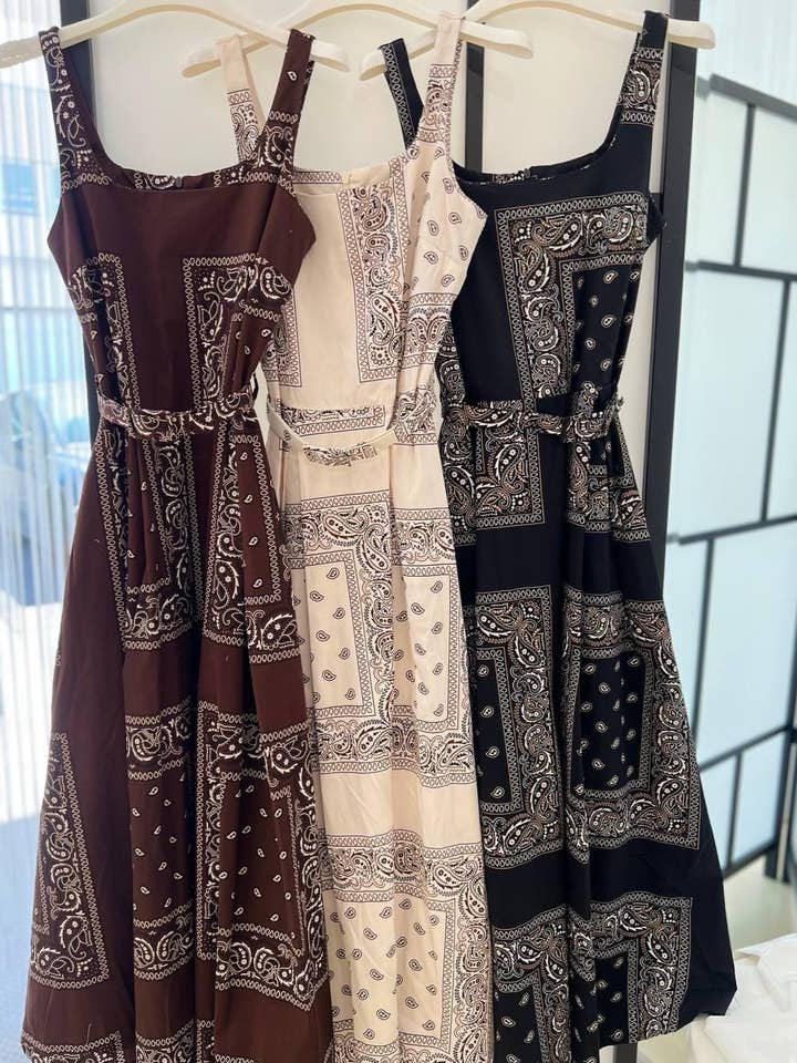 ADORA - Wholesale Dress - Women's - Long cotton dress