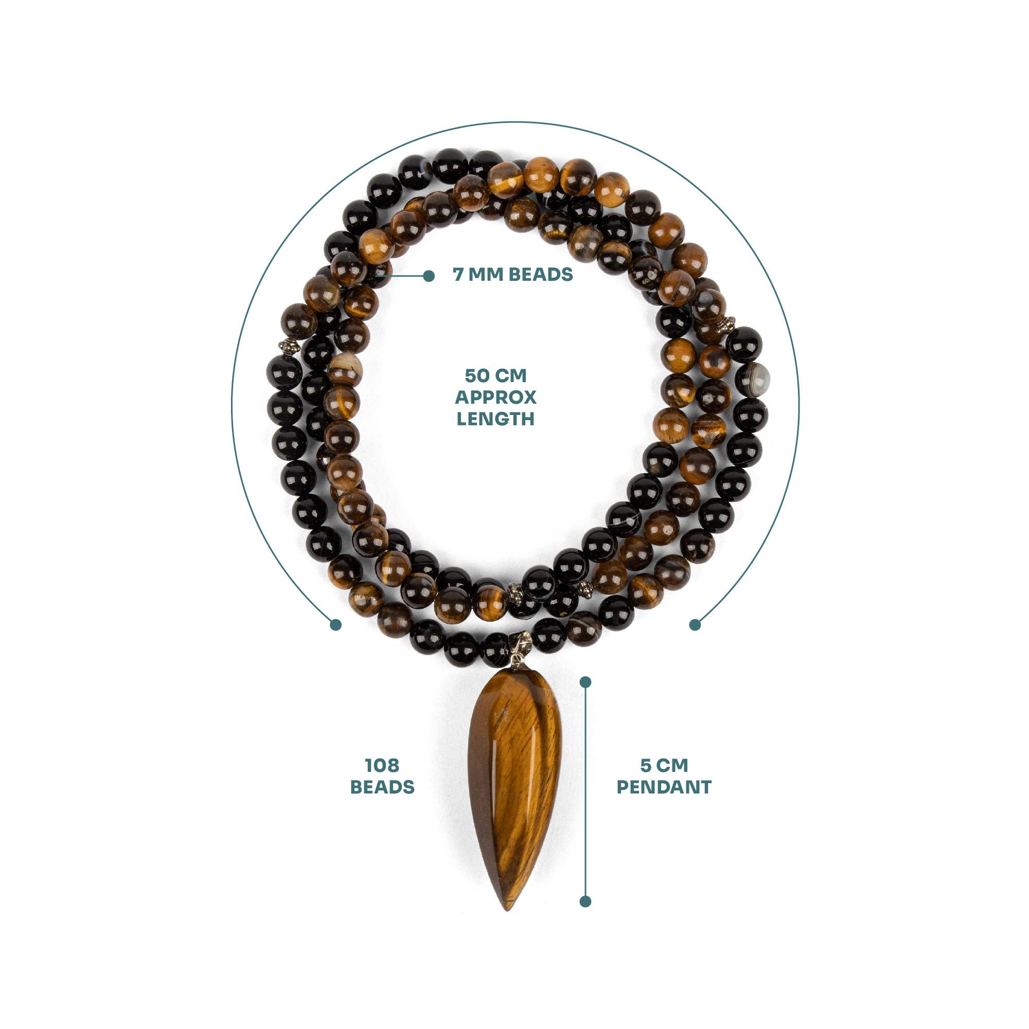Myga - Wholesale Beaded/Pearl Necklace - Mala  Bead Necklace - Confidence7