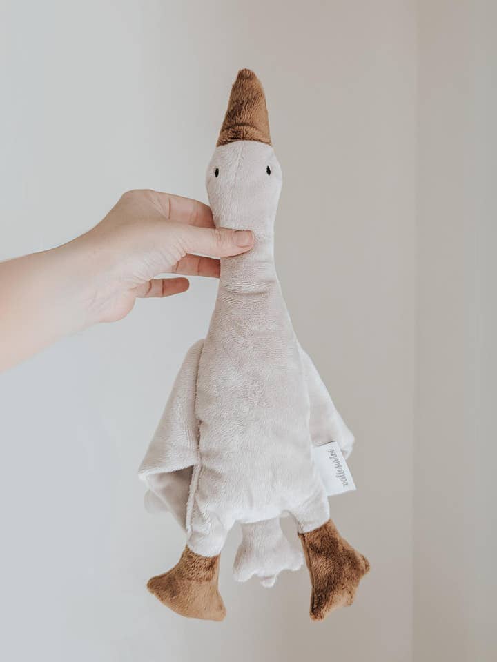 Security blanket - Sand Goose - Gilbert - Veille sur toi for wholesale by Shine on me Distribution