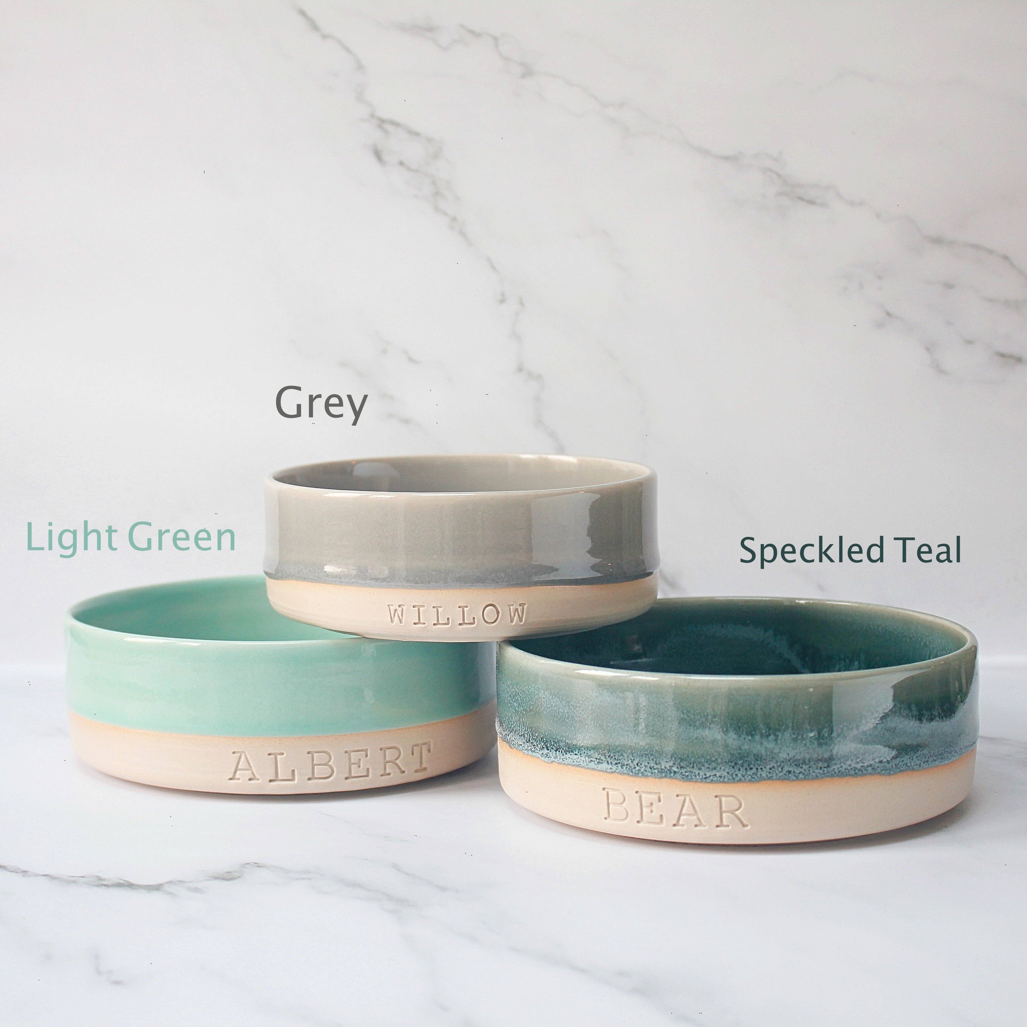 HKA ceramics - Wholesale Pet Bowl - Cat/Dog - Personalised Block Colour Pet Bowl4