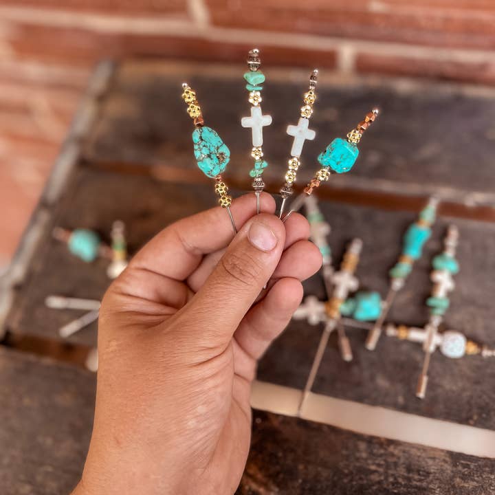 River Valley Co. - Wholesale Hat Accessory - Women's - Hat Pins | For Fedoras, cowgirl hats, western, boho