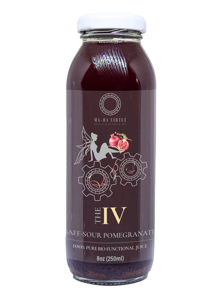 THE IV FUNCTIONAL LUXURY SAFF-SOUR POMEGRANATE FAIRY JUICE 250ML for wholesale by MAHA-Virtue