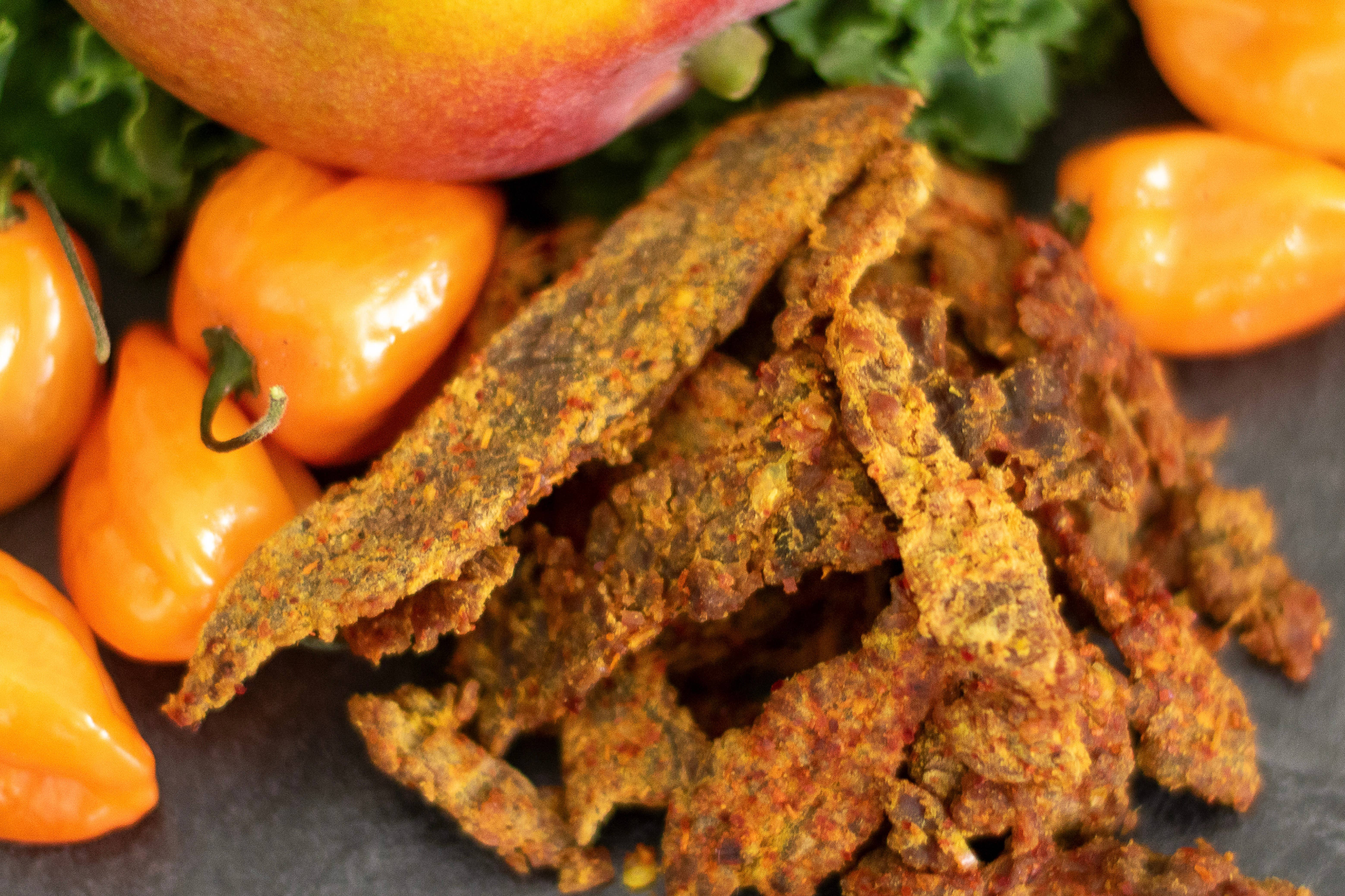 Boozy Jerky - Wholesale Jerky - Mango Habanero Ale Jerky7