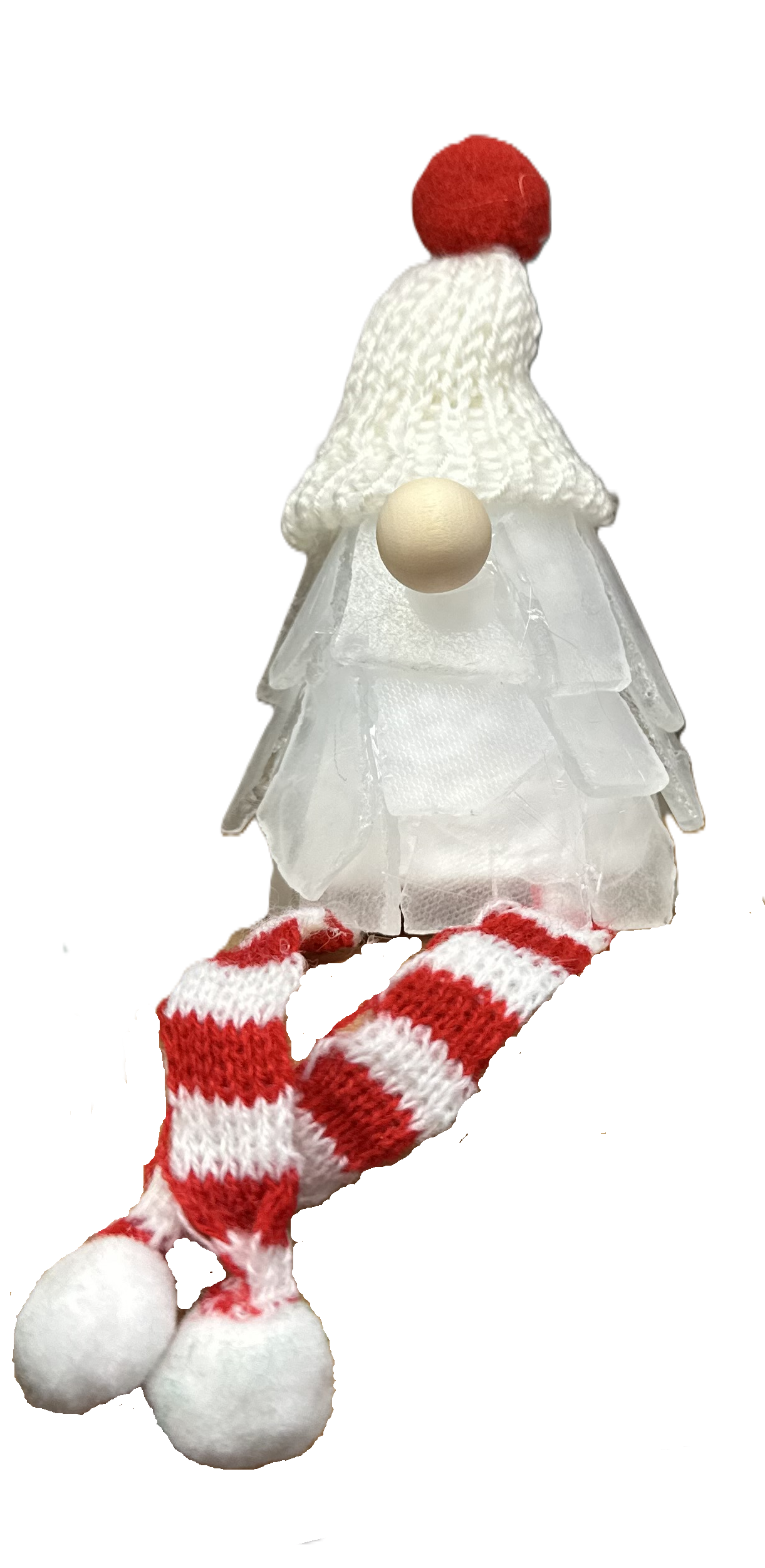 A SEAGLASS CREATION/SALTY SIGNS DESIGNS – Engroshandel Julepynt – Mini Seaglass Julegnom - Ingen Lys5