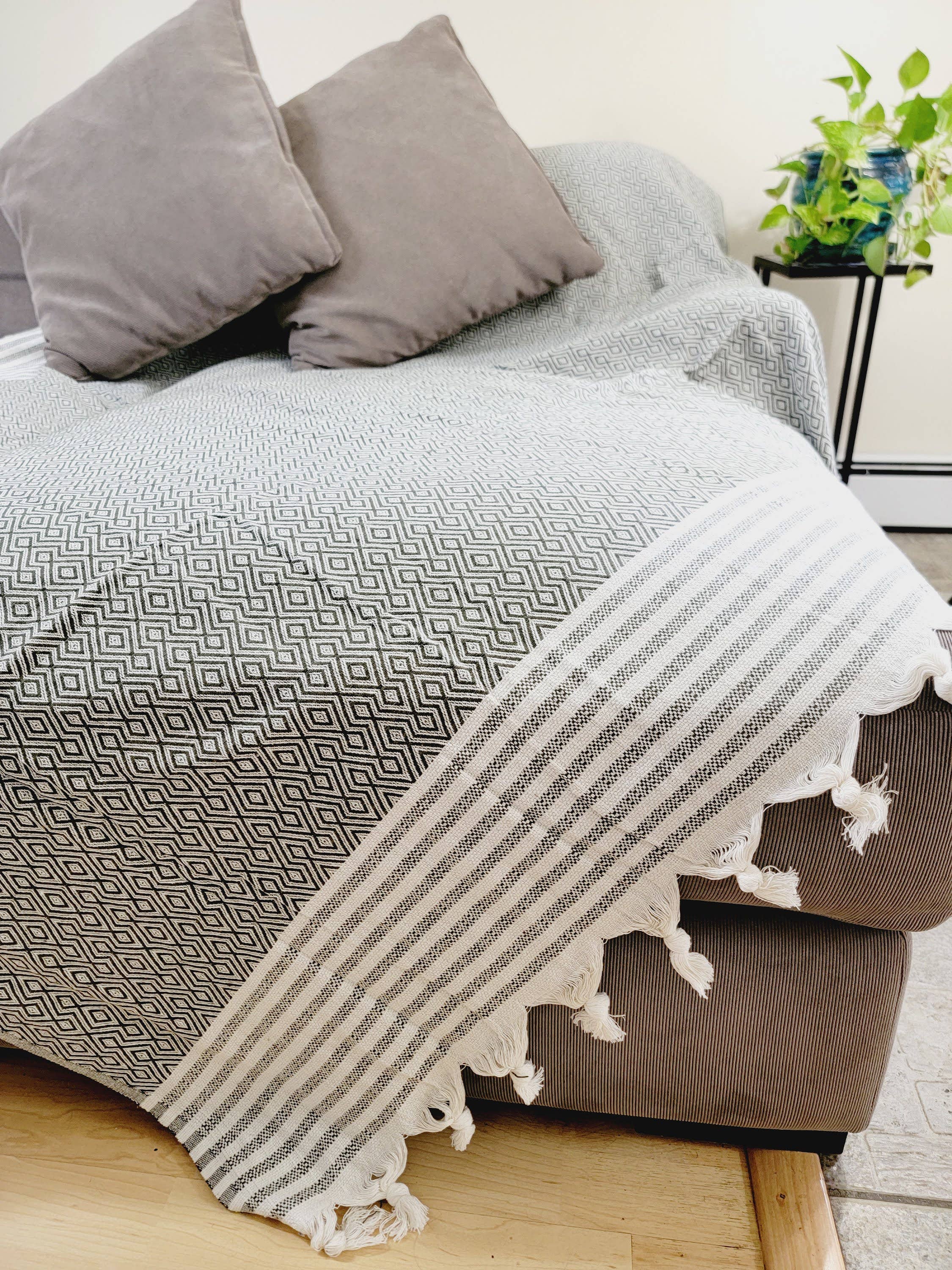 EBRU Home – Großhandel Überwurfdecke – 10 Überwürfe und Bettüberwürfe, Baumwolle gewebt, Handgewebt19