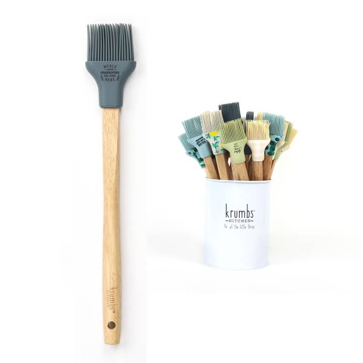 DM Merchandising - Wholesale Basting Brush - Krumbs Kitchen Farmhouse Collection Silicone Basting Brush