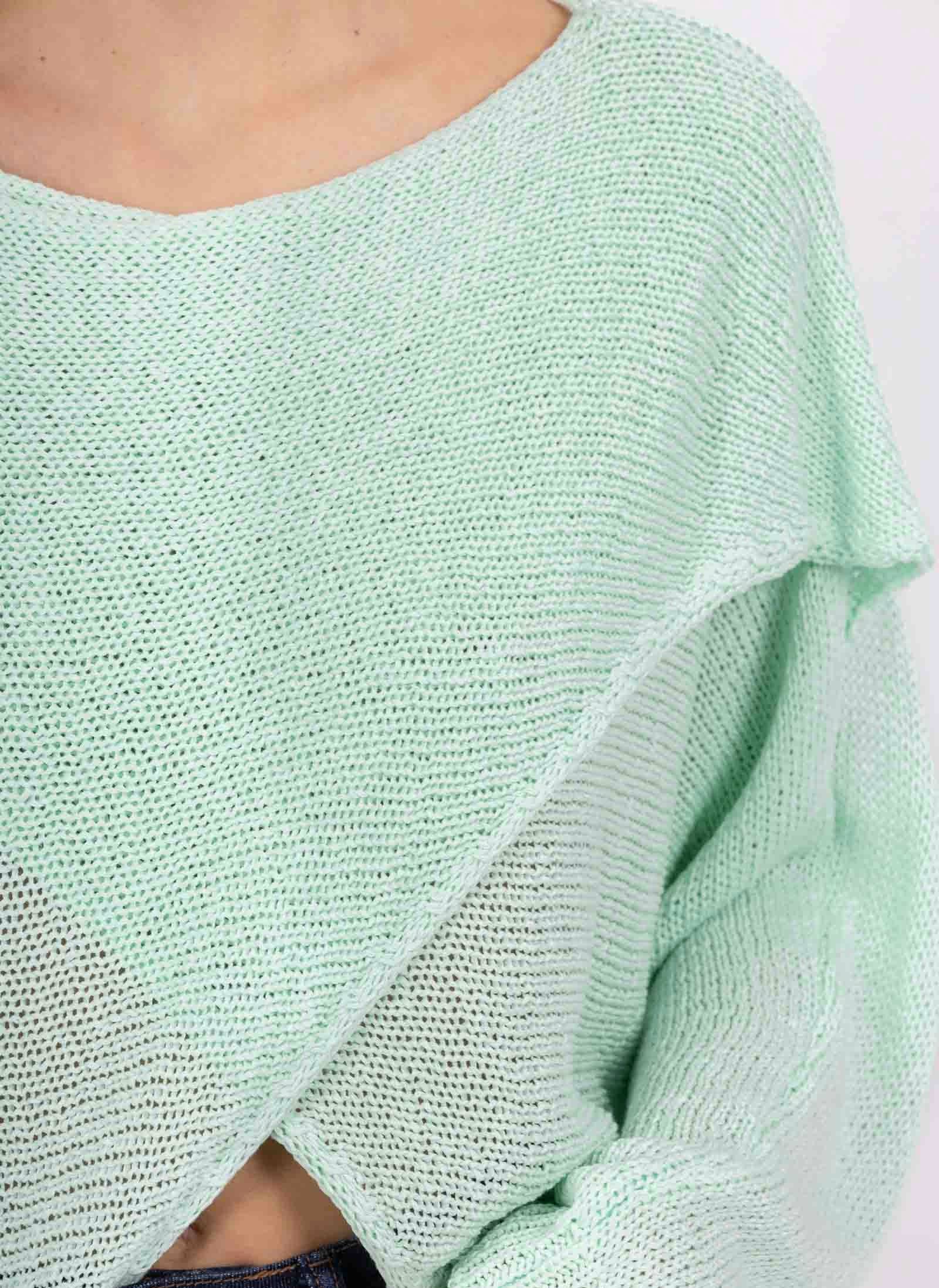 LINEN & COTTON HOUSE – wholesale Stickad topp - Dam – 6461 100 % bomull, one size, US 12-16, UK 8-12, EU 40-4414