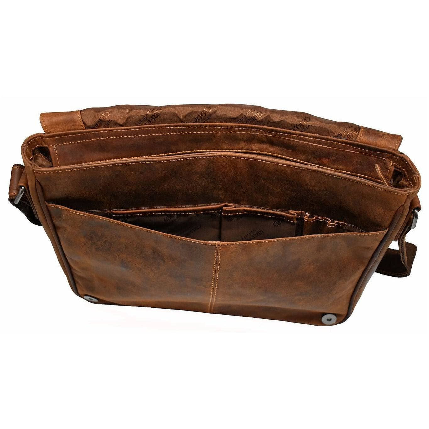 Greenwood Leather - Wholesale Laptop Bag - Unisex - Leather Laptop Bag Berlin GW5888