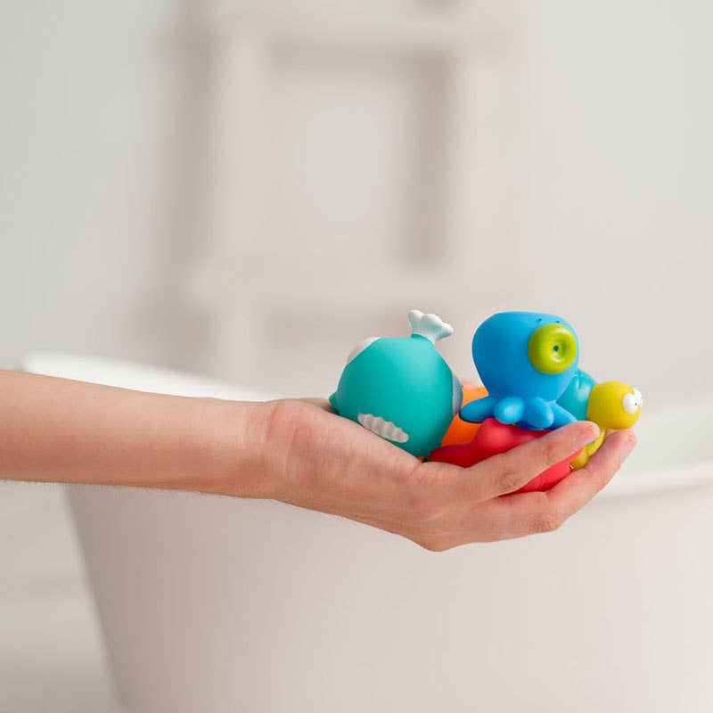 Olmitos S.A - Wholesale Bath Toy - Baby - Pack 9 bath toys2