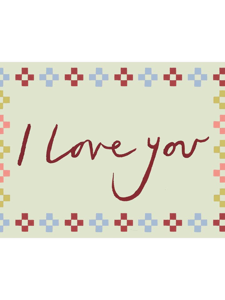 Folk Jag Älskar Dig minikort för wholesale av Harriet Watson