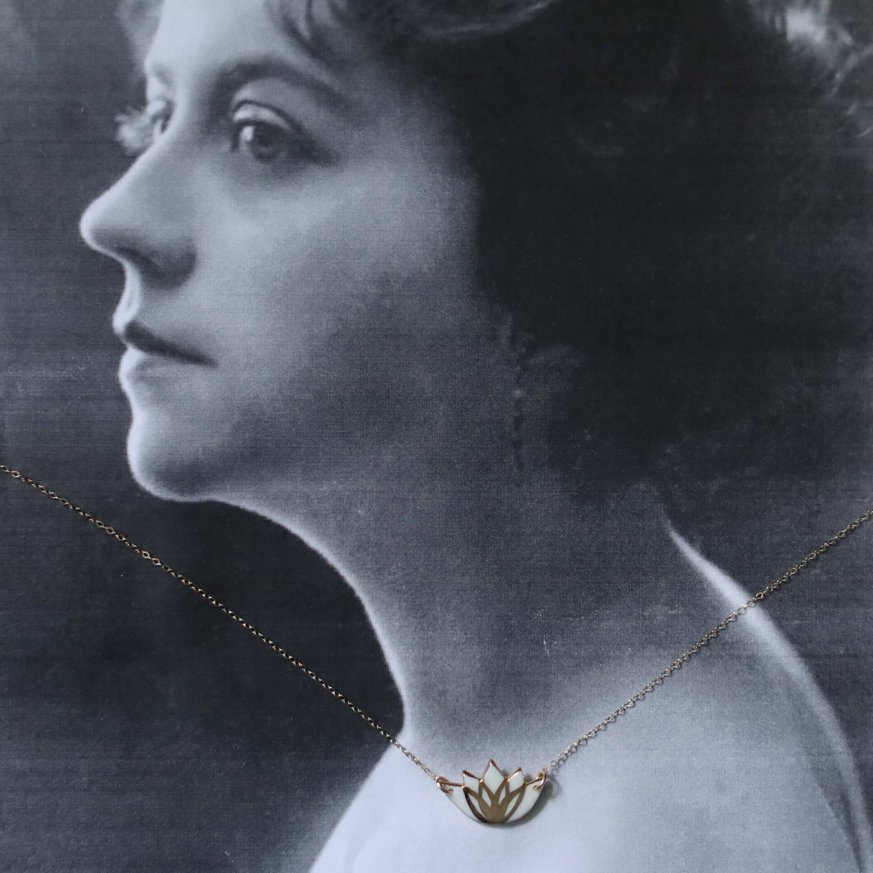 Remnant Studios - Wholesale Pendant/Charm Necklace - lotus necklace3