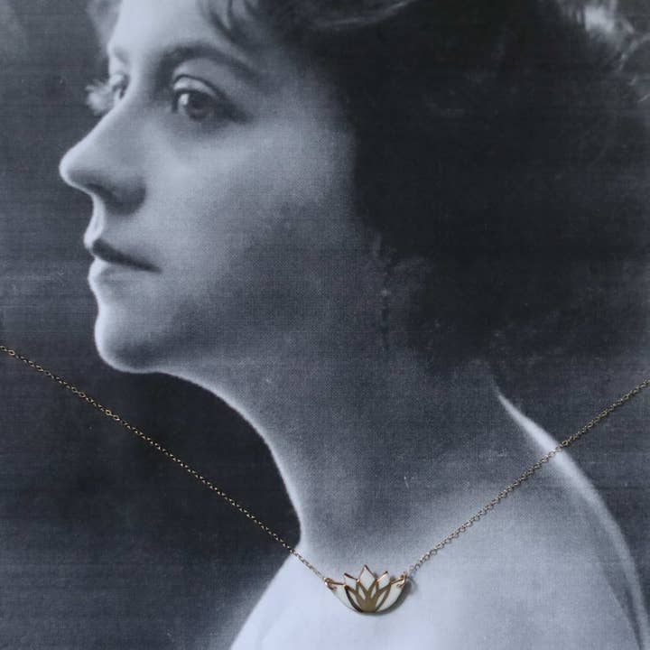 Remnant Studios - Wholesale Pendant/Charm Necklace - lotus necklace3