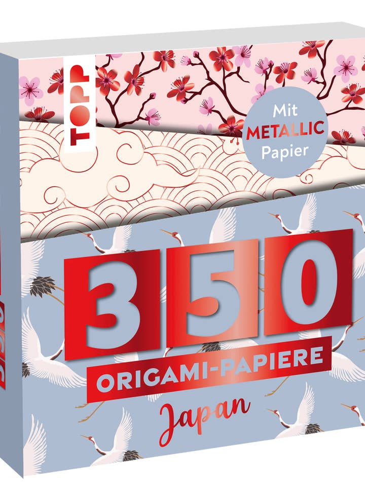 350 Origami-blok Japanse motieven voor wholesale door frechverlag TOPP & BusseSeewald
