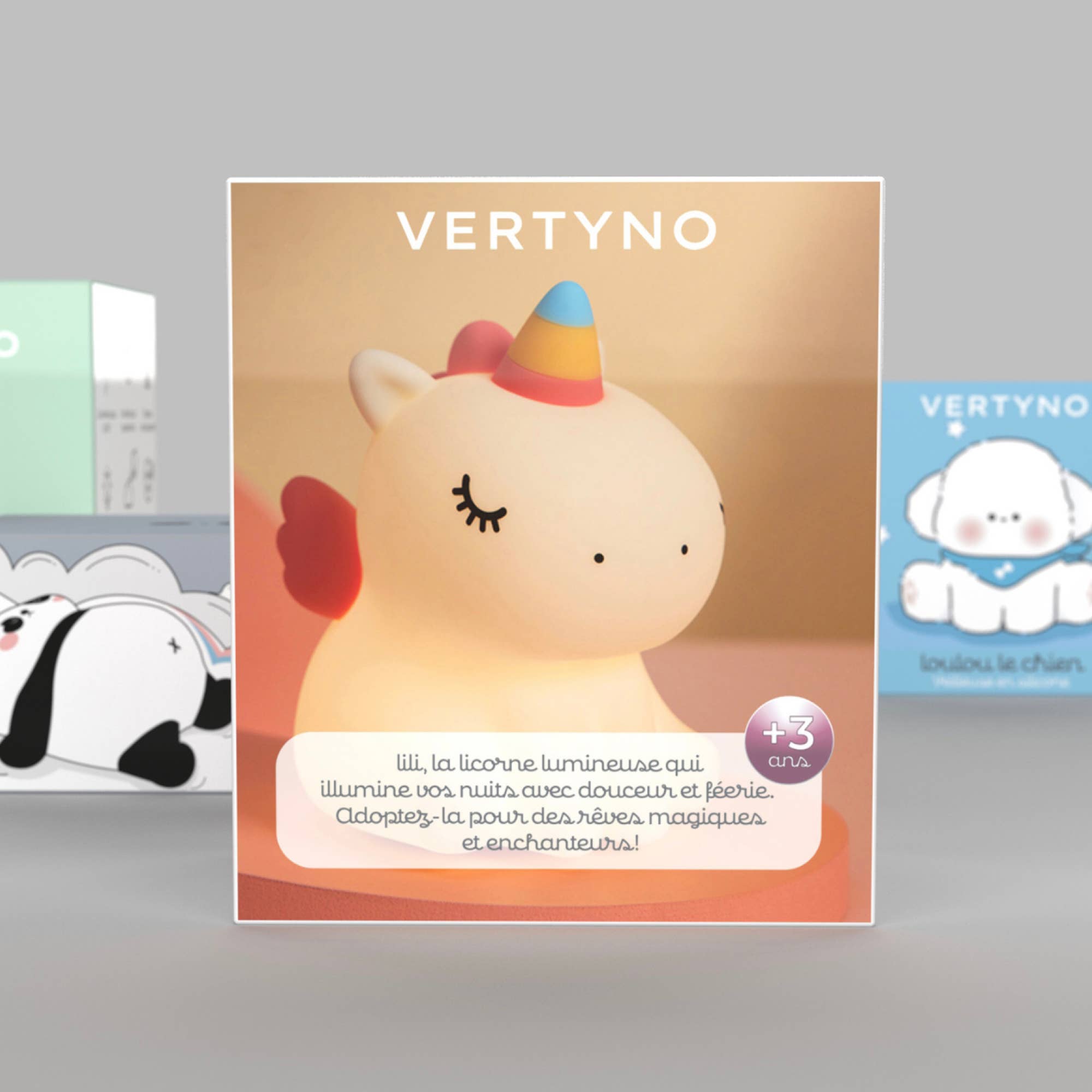 VERTYNO - Wholesale Night Light - Kids & Baby - Unicorn Night Light Multicolor Silicone – Lili by VERTYNO1