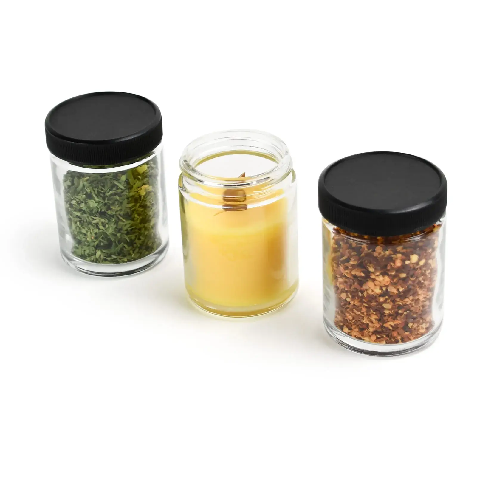 Human Objects® - Wholesale Jar - 4oz Glass Jar w/ Screw-Top Lid – Spice Jar – 120 Qty6