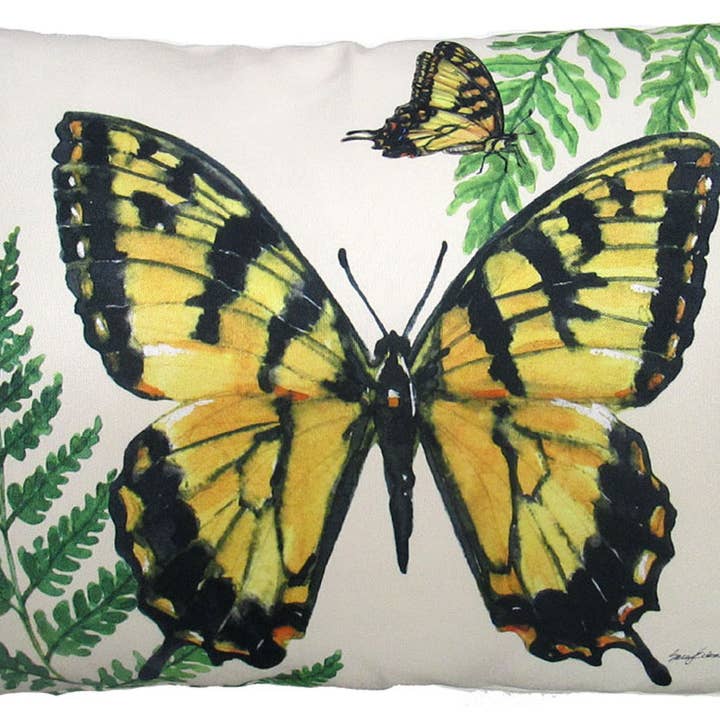 Pillow - Beautiful Butterfly - indoor / outdoor cushion for wholesale by Magnolia Casual