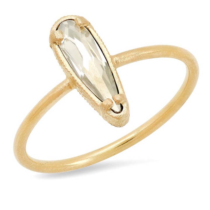 Sterling Florentiner Mini Regenturen-Ring für den Großhandel von Jessica Elliot Jewelry