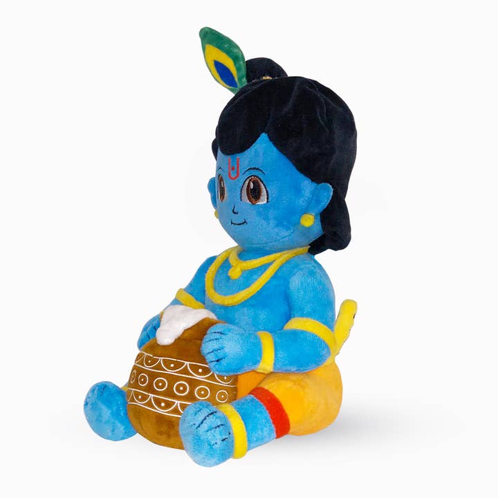Krishna My Friend Ltd – wholesale Stuffed/plush toy – Kids & baby – Non-Interactive Baby Krishna Plush Toy2