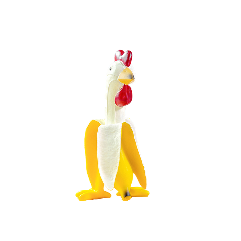 huemabe (All Import Duties Covered) – wholesale Decorative figurine – Creative Banana Duck & Chicken Figurines | Funny Ornaments5
