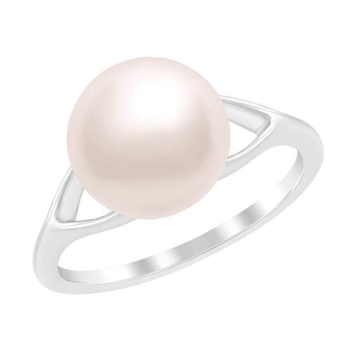 3,5 karat rund pärla 925 sterling silverring för kvinnor för wholesale av Star Joya