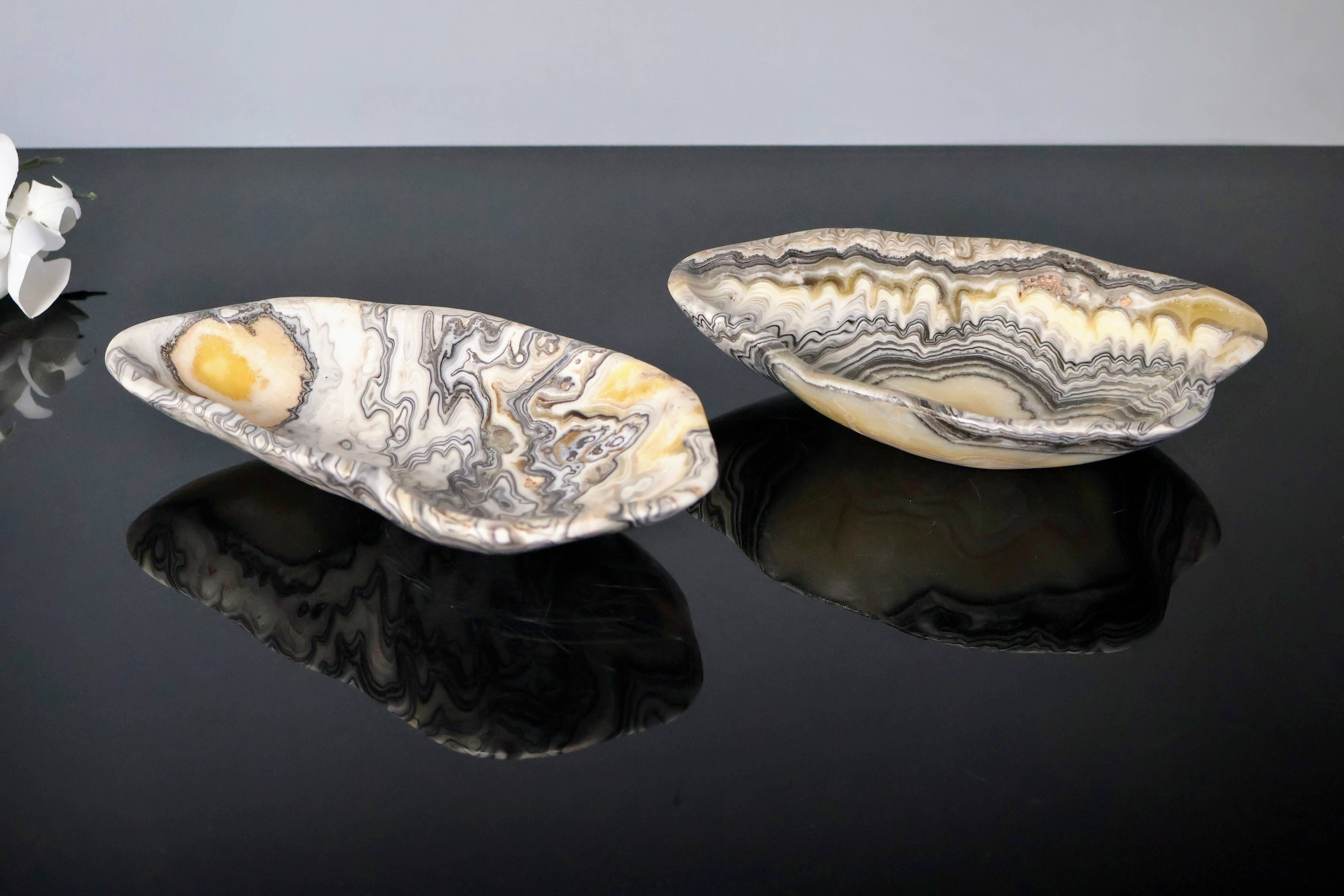 OnyxBowl – Prato de joias por atacado – Pratos de joias Zebra Onyx, Pratos de bugigangas de luxo esculpidos à mão1