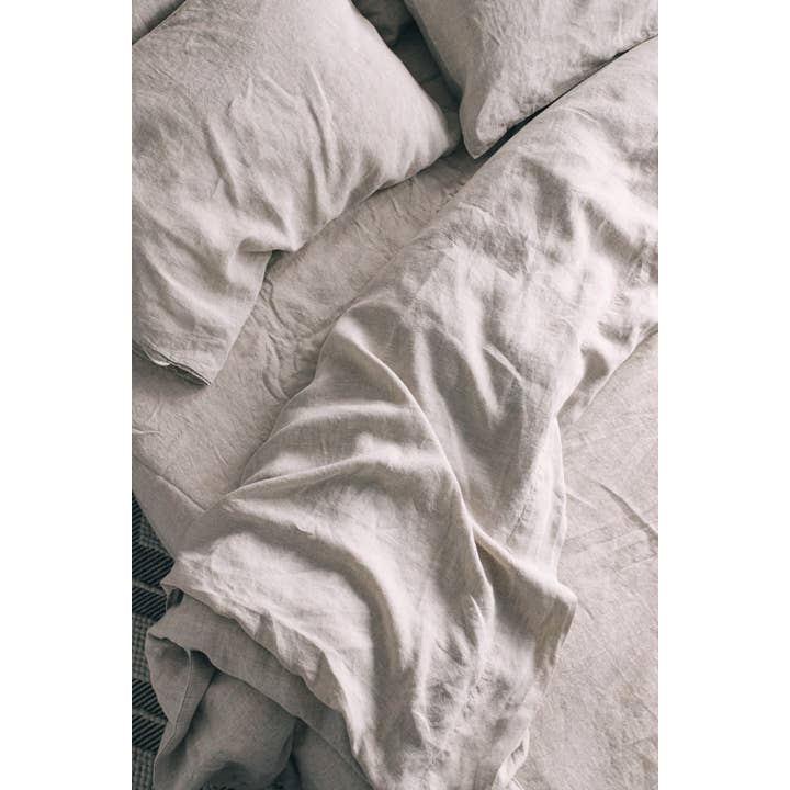 Linen Way Inc. - Wholesale Bedding Pillowcase/Sham - Trieste Pillow Case in White & Natural - Set of Two7