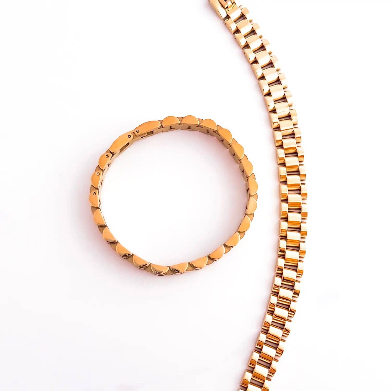 kaimi - Wholesale Link & Chain Bracelet - 'island time' timepiece bracelet3