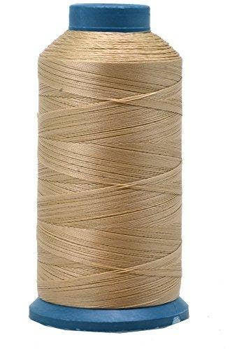 Mandala Crafts - Wholesale Thread - Mandala Crafts Bonded Nylon Thread for Sewing Leather, Upholstery, Jeans and Weaving Hair; Heavy-Duty; 1500 Yards Size 69 T7028