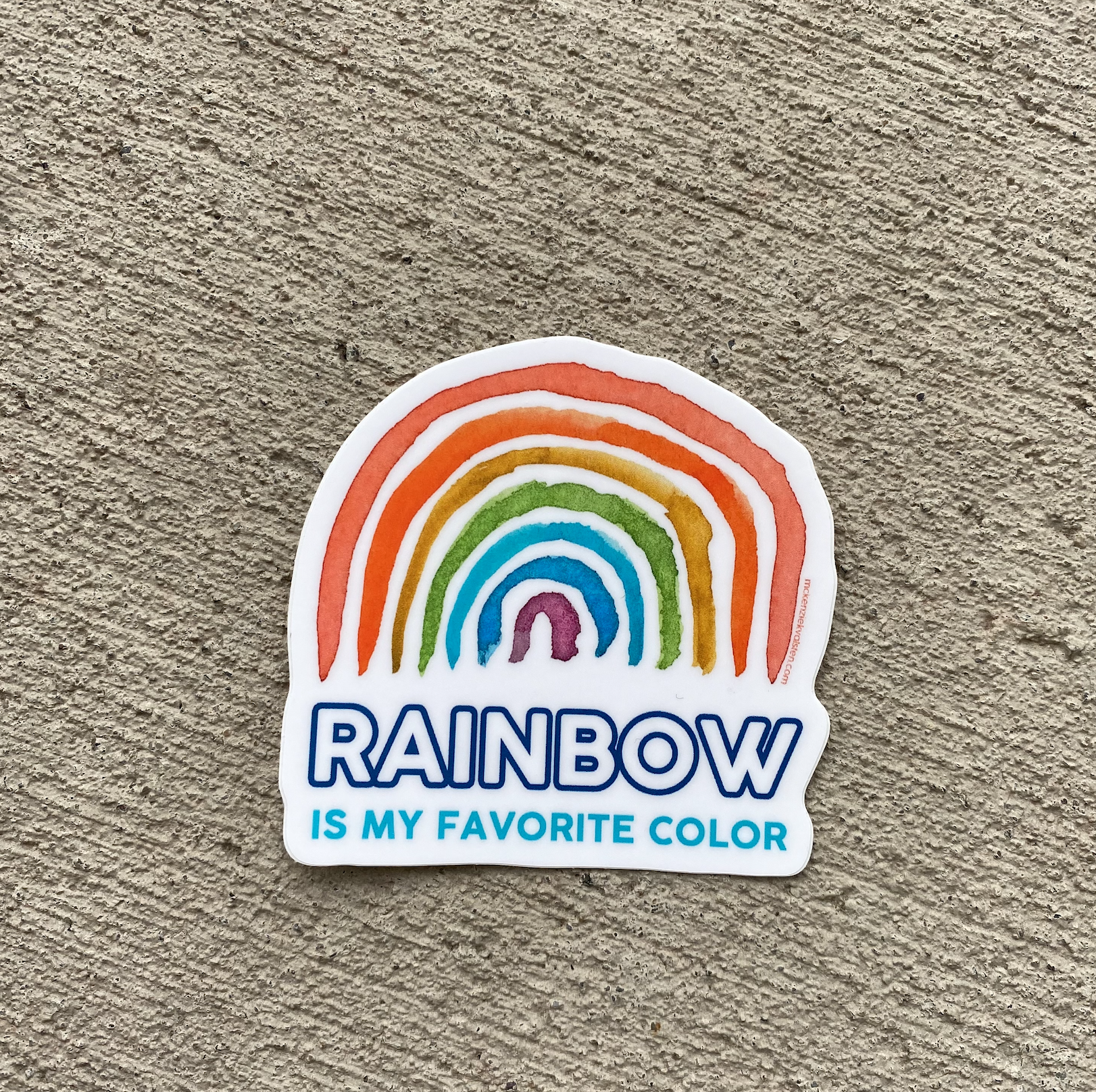 Mckenzie Kvalsten - Wholesale Sticker - Rainbow vinyl sticker1