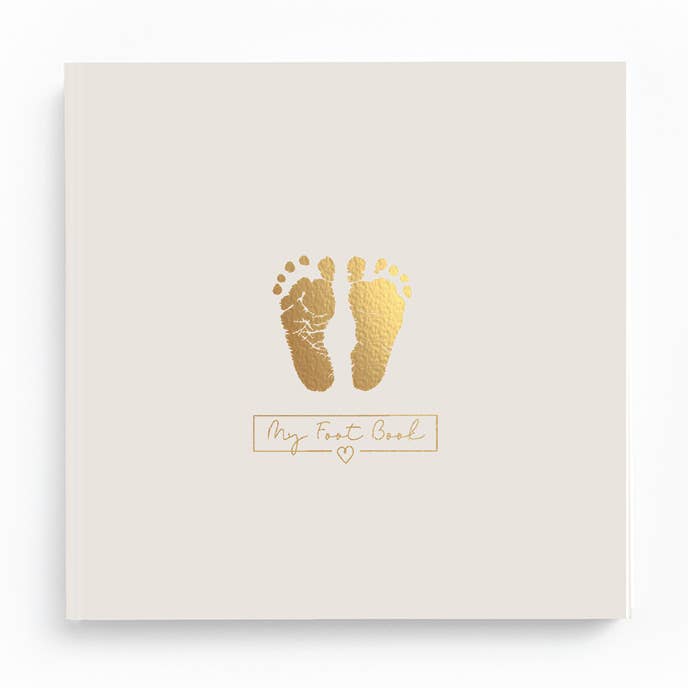 My Foot Book : Empreintes de pas au cours de la première année pour la vente par Lucy Darling