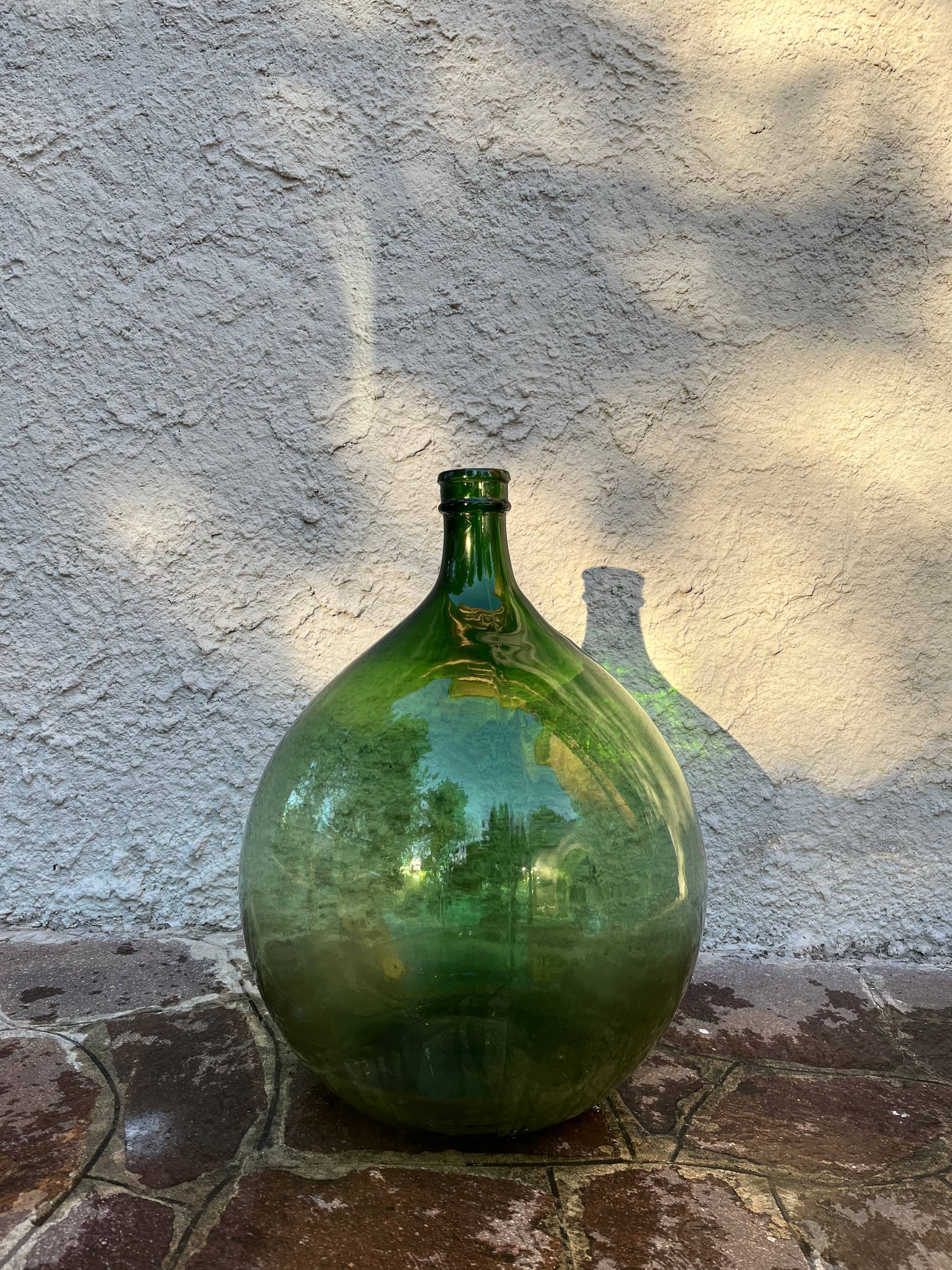 Petit truc - Wholesale Vase - Damegiana 54 liters, green, blue, white/transparent.11