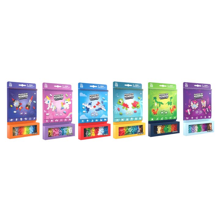 Block 12 activities 125 Pcs - PLUS PLUS for wholesale by Kontiki