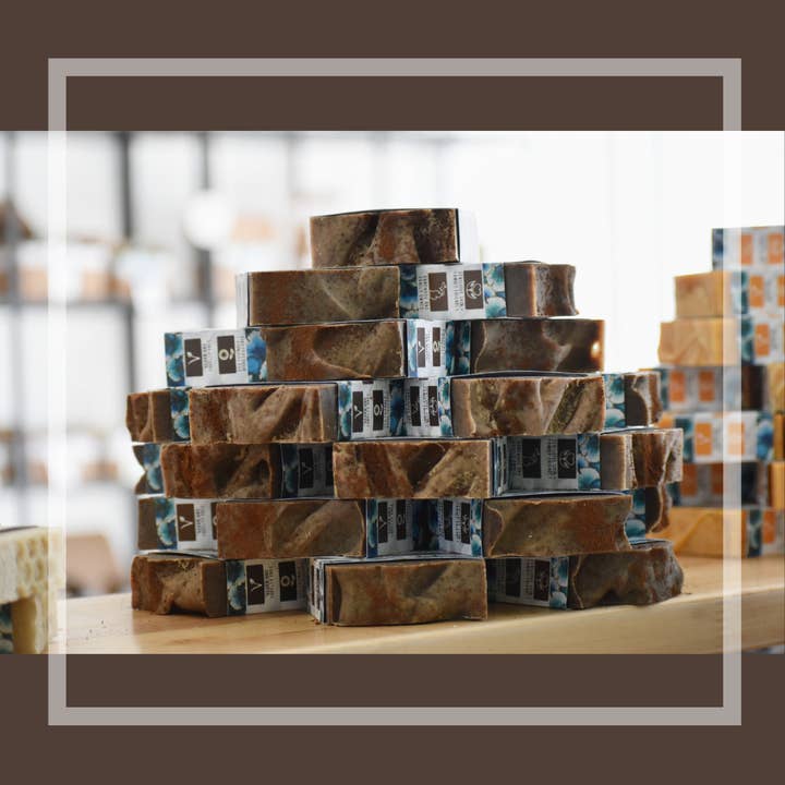 Bar Soap: Espresso Mint for wholesale by Tiani Body Care