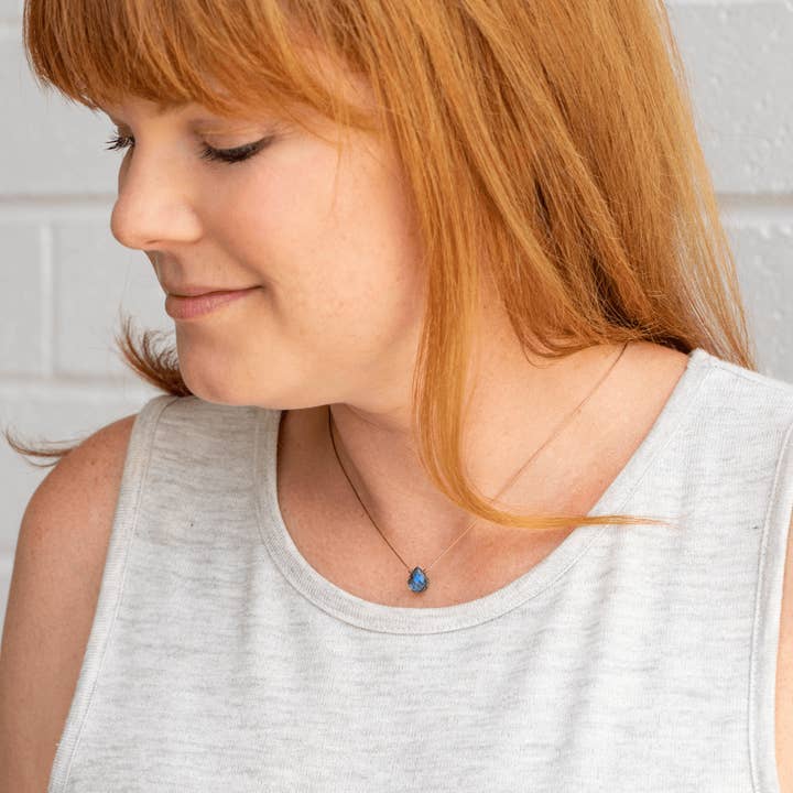 SoulKu - Wholesale Pendant/Charm Necklace - Blooming Blue Mystic Crystal Necklace for Beautiful Mom2