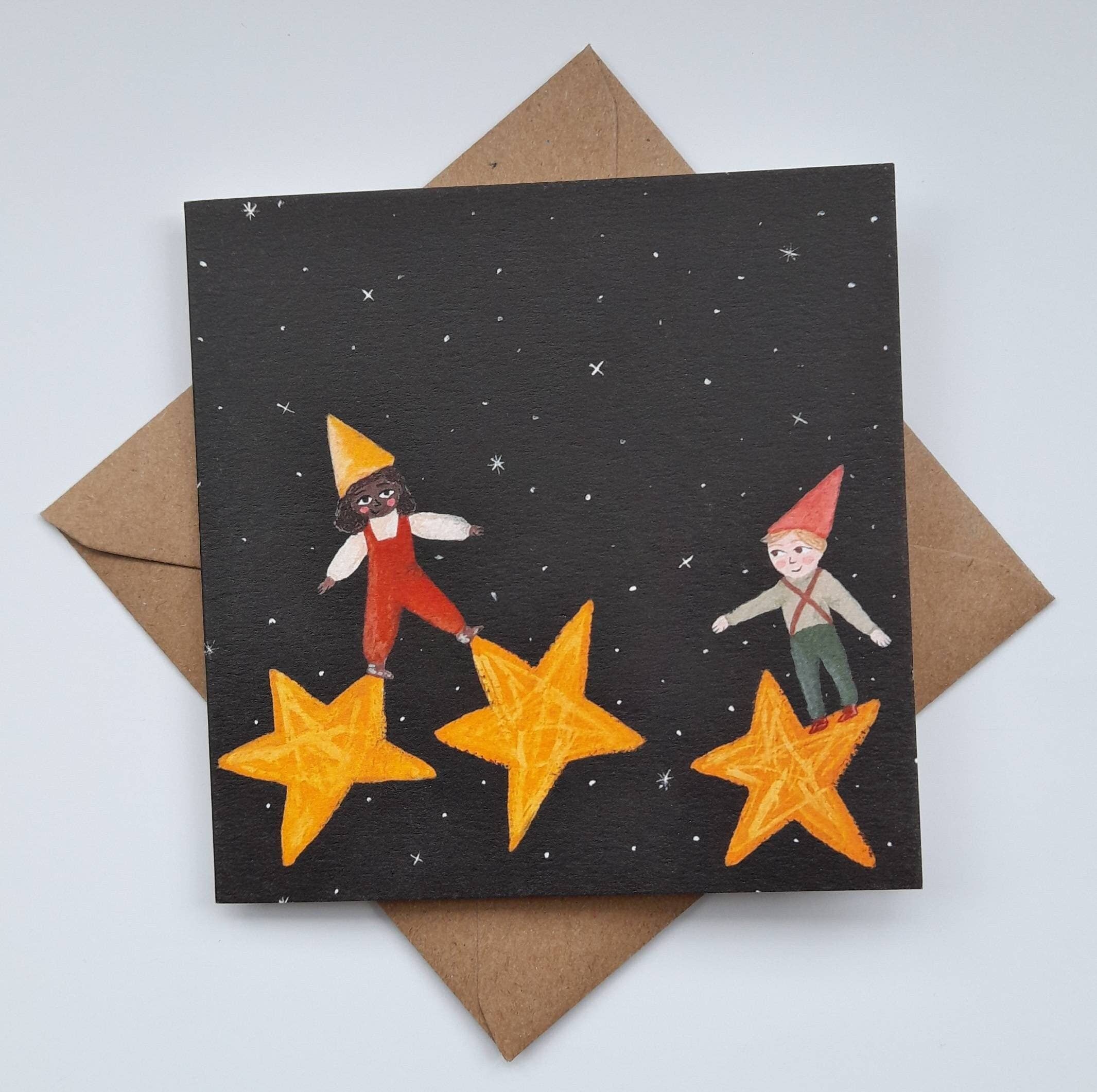 LYDIAMAE – wholesale Everyday greeting card – Star Jump Greetings Card1