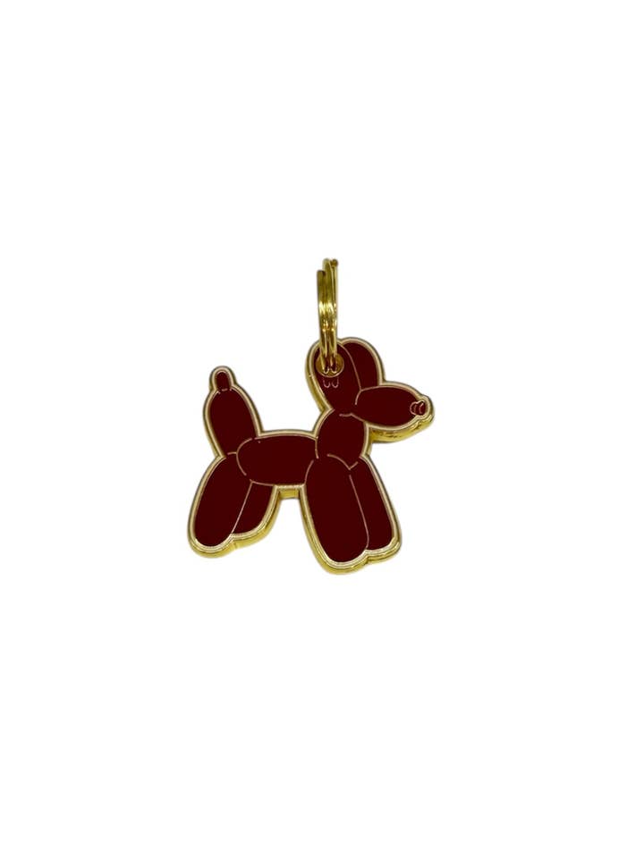 ID-bricka ballonghund bordeaux för wholesale av Marley and Me