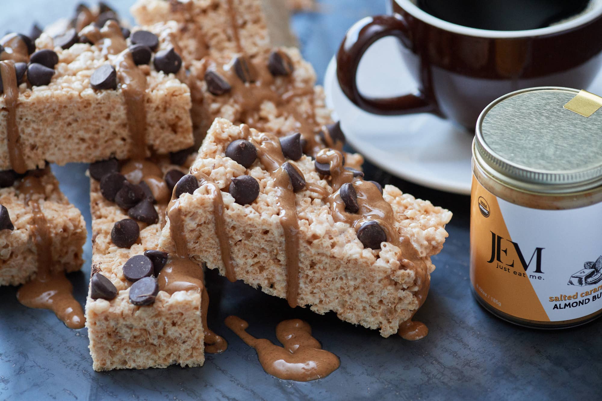 JEM Organics - Wholesale Nut Butter - 6.52 oz JEM Organics Salted Caramel Almond Butter4