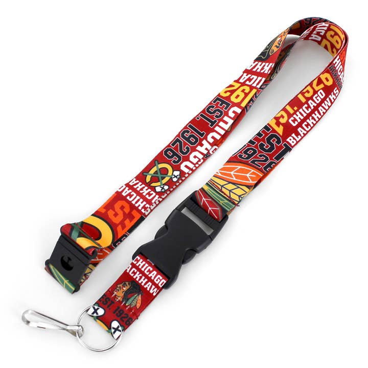 NHL Chicago Blackhawks Dynamic Lanyard for wholesale by Aminco USA