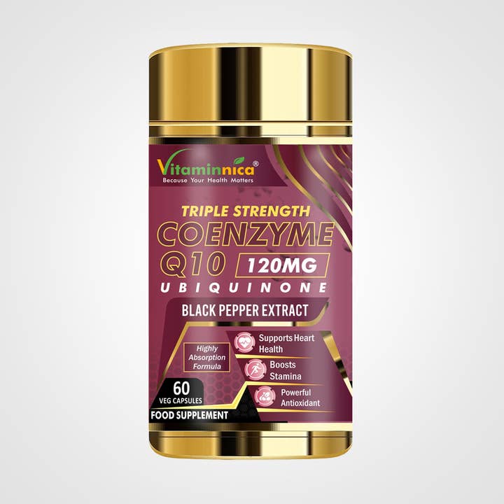Vitaminnica Coenzyme Q10 120mg - 60 Capsules pour la vente par Vitaminnica healthcare uk