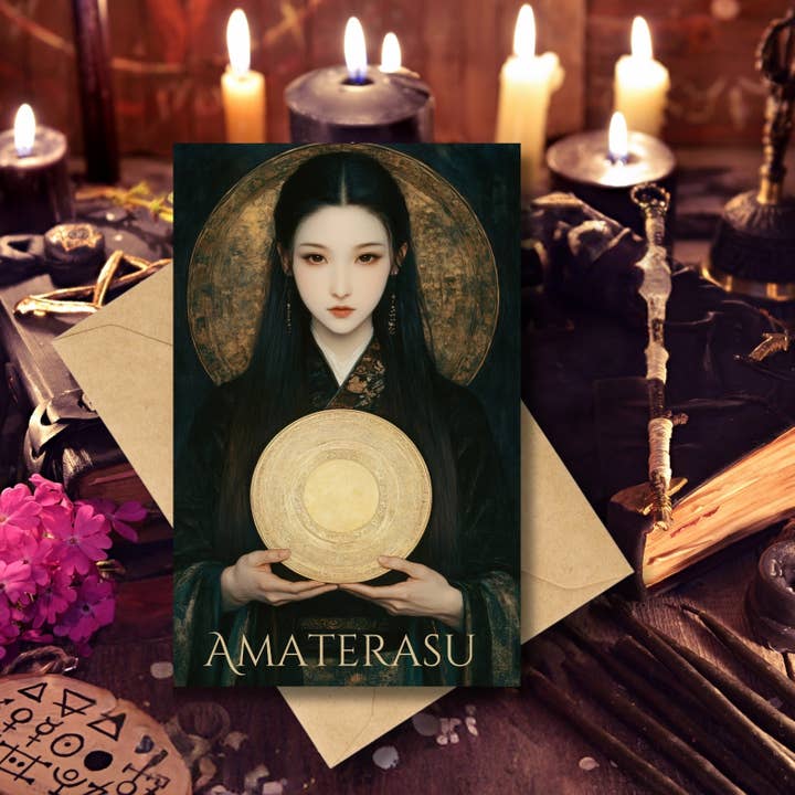 Ye Curiosity Shoppe - Wholesale Everyday Greeting Card - Elemental Goddess Greeting Cards 5