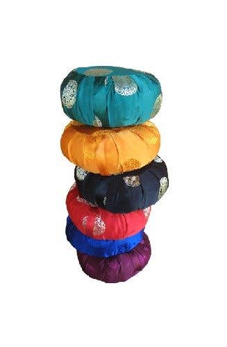 Ganesh Himal Trading - Wholesale Meditation Supplies - Zafu Meditation Pillow- Brocade6