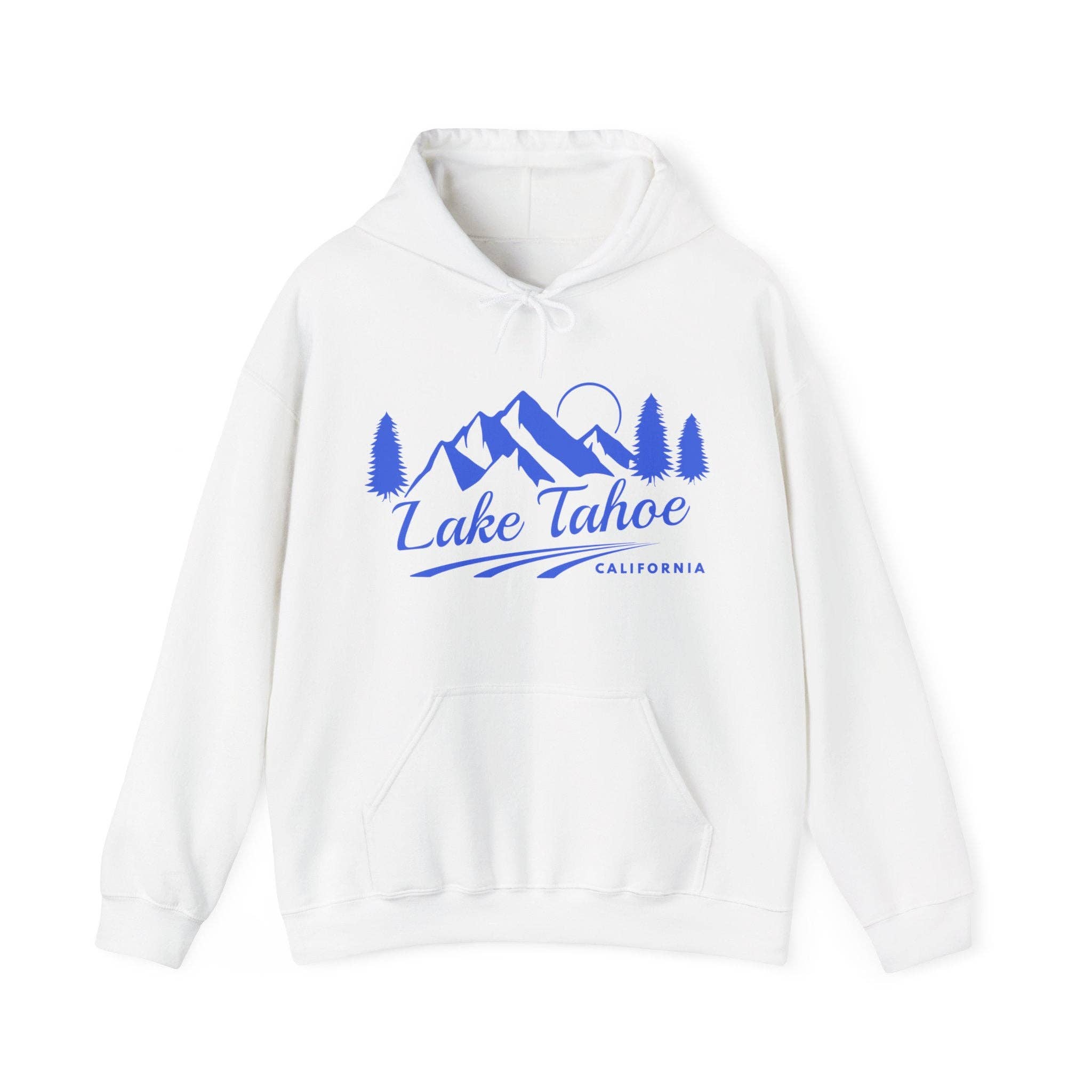 Hey Mountains - Wholesale Hoodie - Unisex - Lake Tahoe, California Hoodie - Unisex Mountain Lake Tahoe Hoodie Sweatshirt1